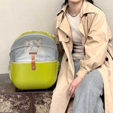 Breathable Pet Carrier Backpack with Transparent Space Capsule and Big Capacity, gallery 2